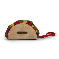 Oh My Pop Taco-Tex Purse, Beige