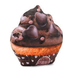 Oh My Pop Cupcake-Cojín Grande, Marrón