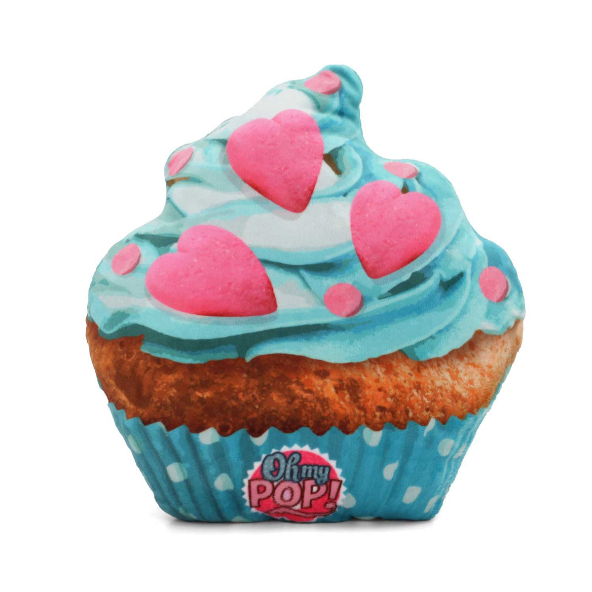 Oh My Pop! Cupcake II-Coussin Grande, Turquoise