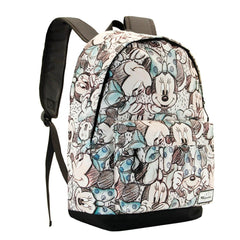 Disney Minnie Mouse Drawing-FAN HS Backpack 2.2, Grey