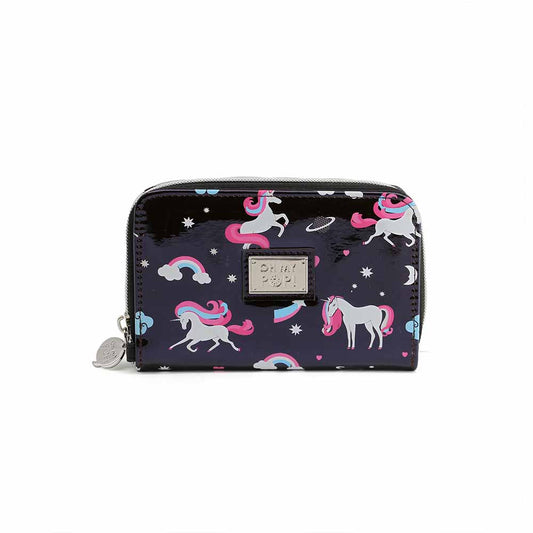 Oh My Pop Unicorn-Wallet, Black