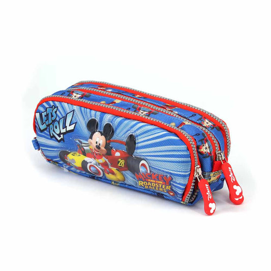 Disney Mickey Mouse Racers-Estuche Portatodo Note, Azul