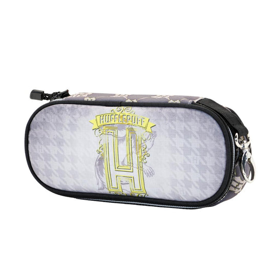 Harry Potter Emblem Hufflepuff-Pencil Case Pencil Case, Gray