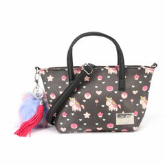 Oh My Pop Popnicorn-Bolso Tote Pequeño, Negro