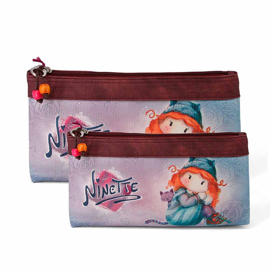 Forever Ninette Origin-Set of Two Toilet Bags, Multicolor