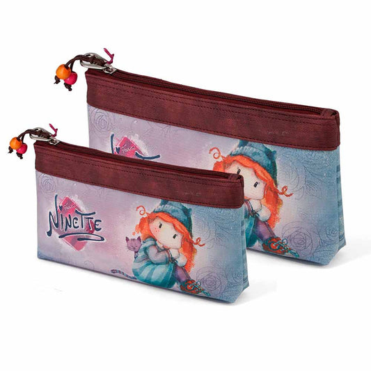 Forever Ninette Origin-Set of Two Toilet Bags, Multicolor