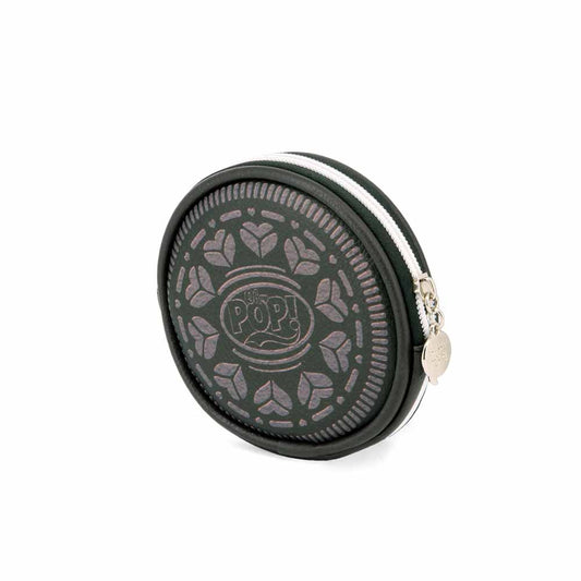 Oh My Pop Black Cookie-Cookie Purse Round, Brown