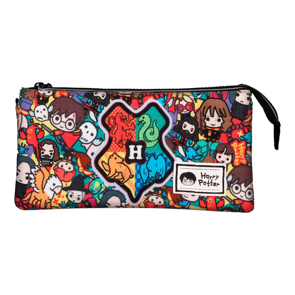 Harry Potter Accio-Triple HS Pencil Case, Multicolour