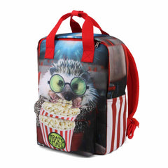 Karactermania Krazymals Hedgehog-Zaino Dash, Multicolore