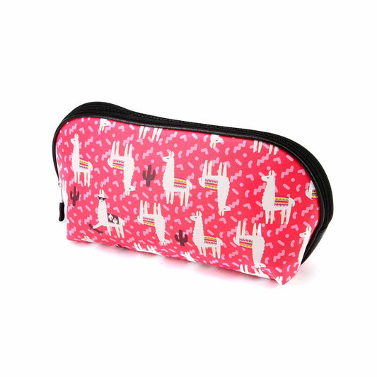 Oh My Pop! Cuzco-Trousse de Toilette Jelly, Rouge