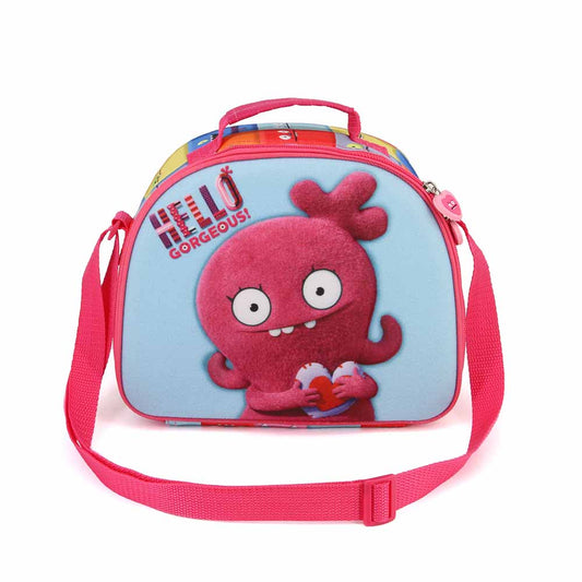 Ugly Dolls Heart-3D Lunch Bag, Multicolor