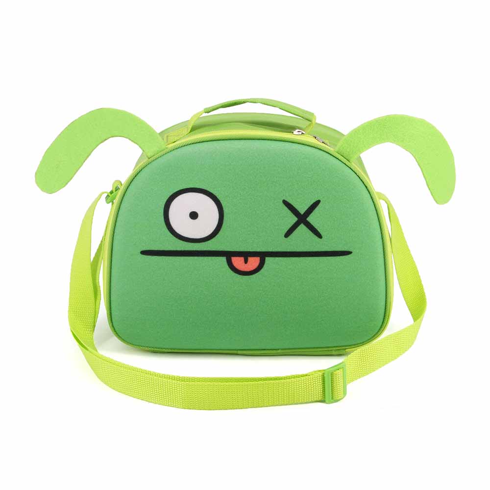 Ugly Dolls Ox-Borsa Porta Merenda 3D, Verde
