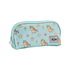 Oh My Pop! Unicorn-Small Jelly Toiletry Bag, Multicolour