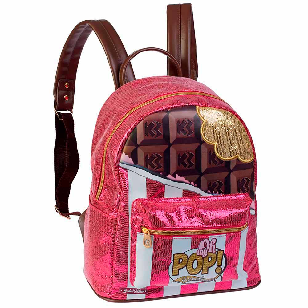 Oh My Pop! Chocolat-Fashion Backpack, Pink
