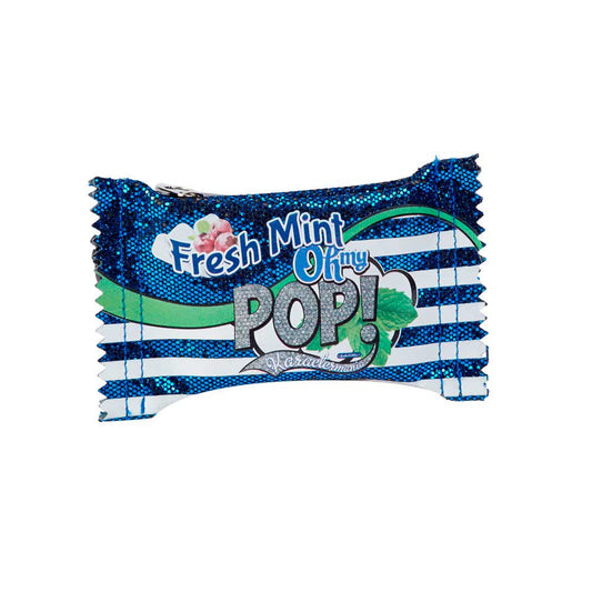Oh My Pop Mint-Monedero Bubblegum, Azul Oscuro