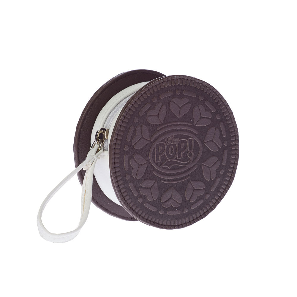 Oh My Pop! Black Cookie-Portamonete Cookies, Marrone