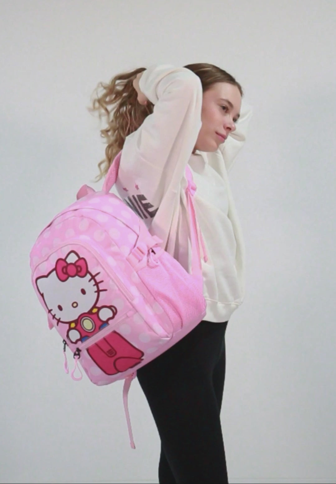 Hello Kitty Moto-Fight Backpack 3.0, Pink