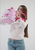 Hello Kitty Sneakers-Mochila Heady Pequena, Rosa