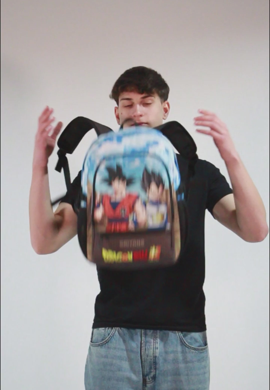 Dragon Ball Rivals-Fight Backpack 3.0, Blue