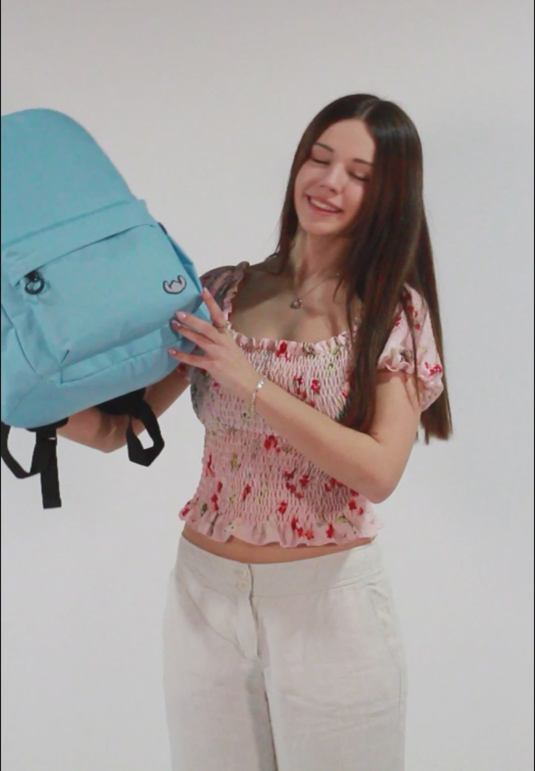 Disney Lilo e Stitch ST-Mochila Block, Azul