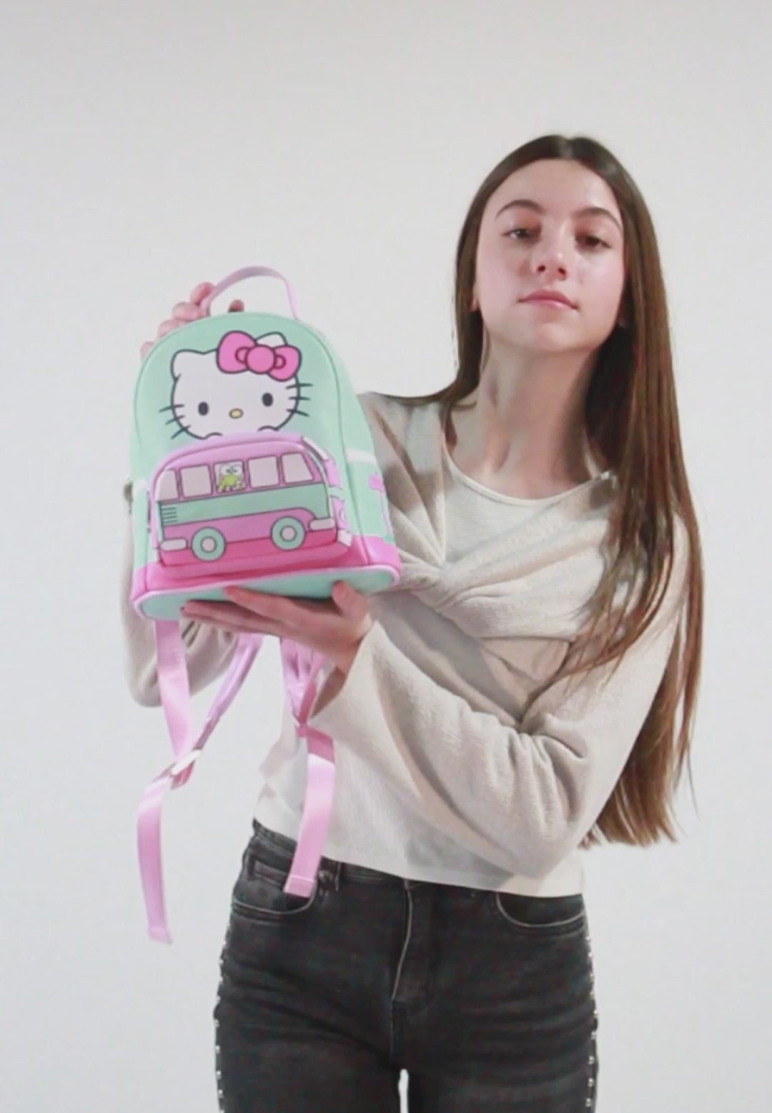 Hello Kitty Van-Sac à dos Heady Petit, Vert