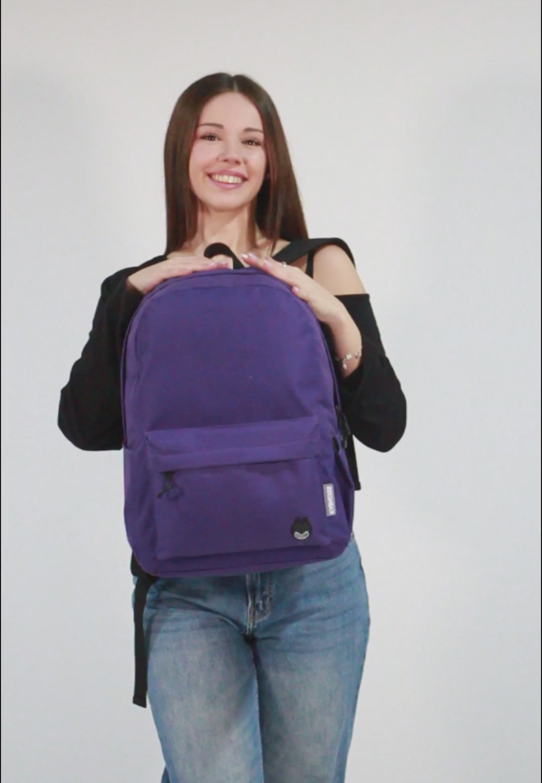 Vilãs Disney VIL-Mochila Block, Roxo