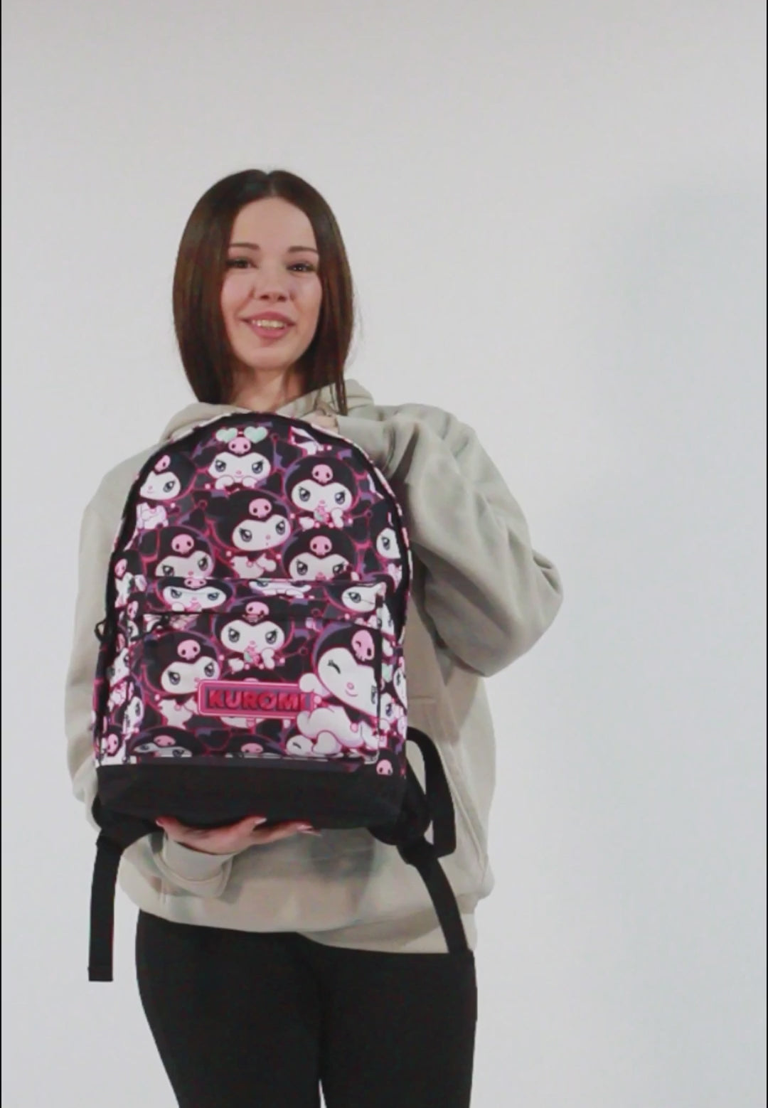 Hello Kitty Kuromi Rogue-FAN HS Backpack 3.0, Lilac