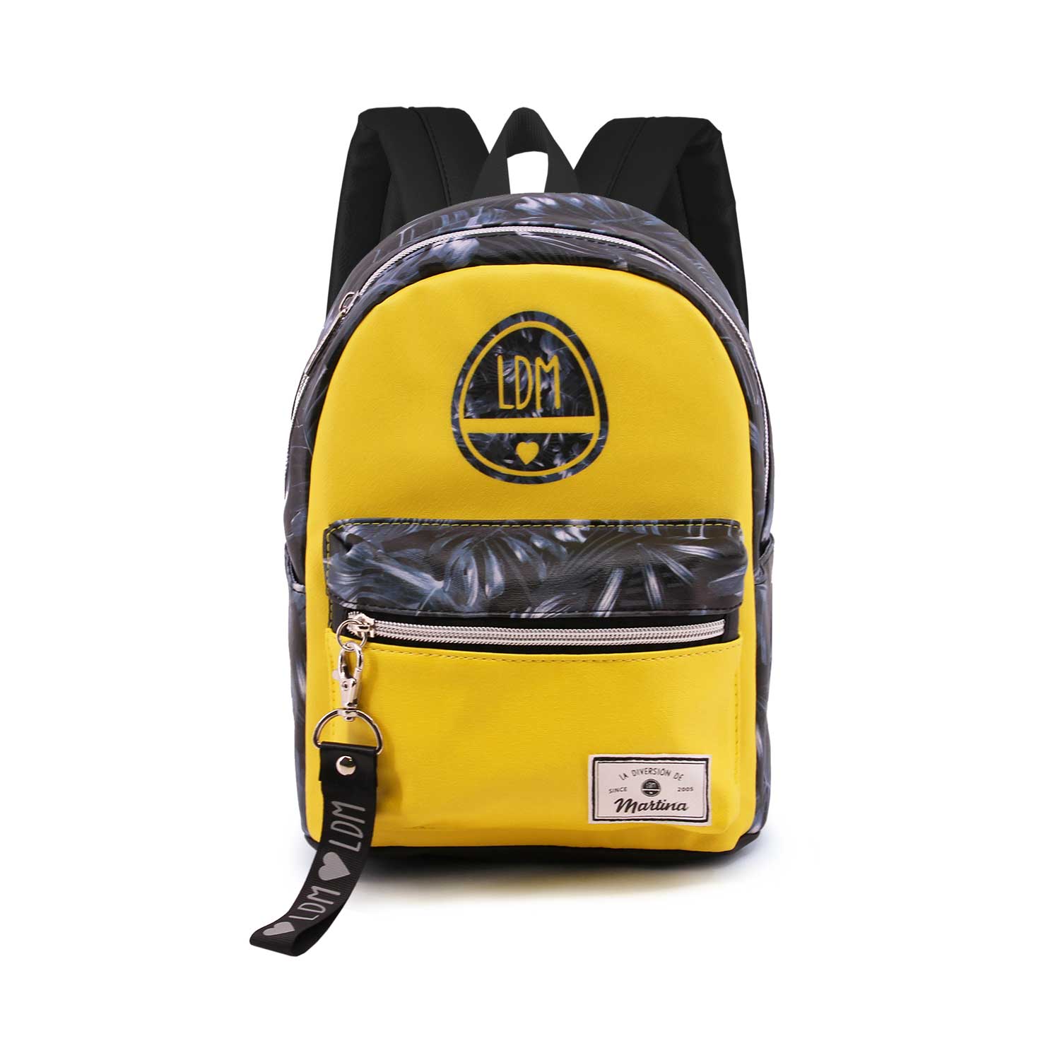 yellow fashion backpack