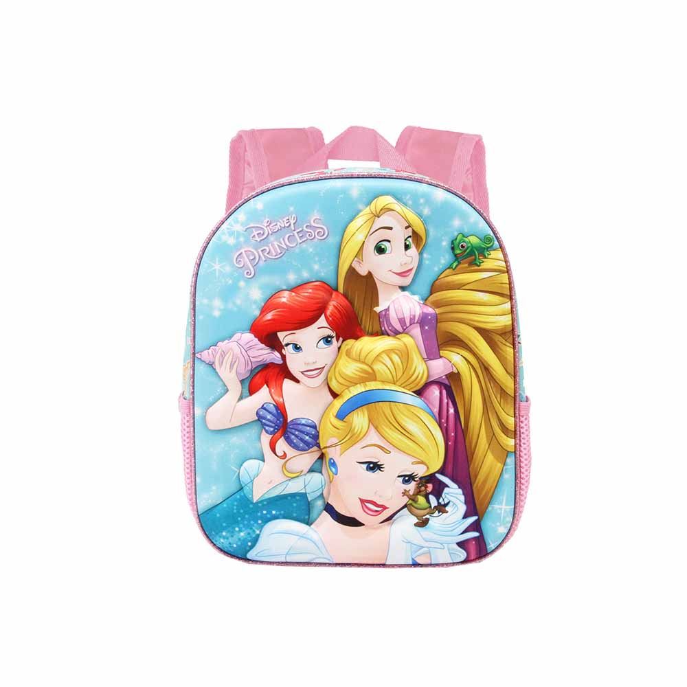 Small 3D Backpack Disney Princess Beautiful