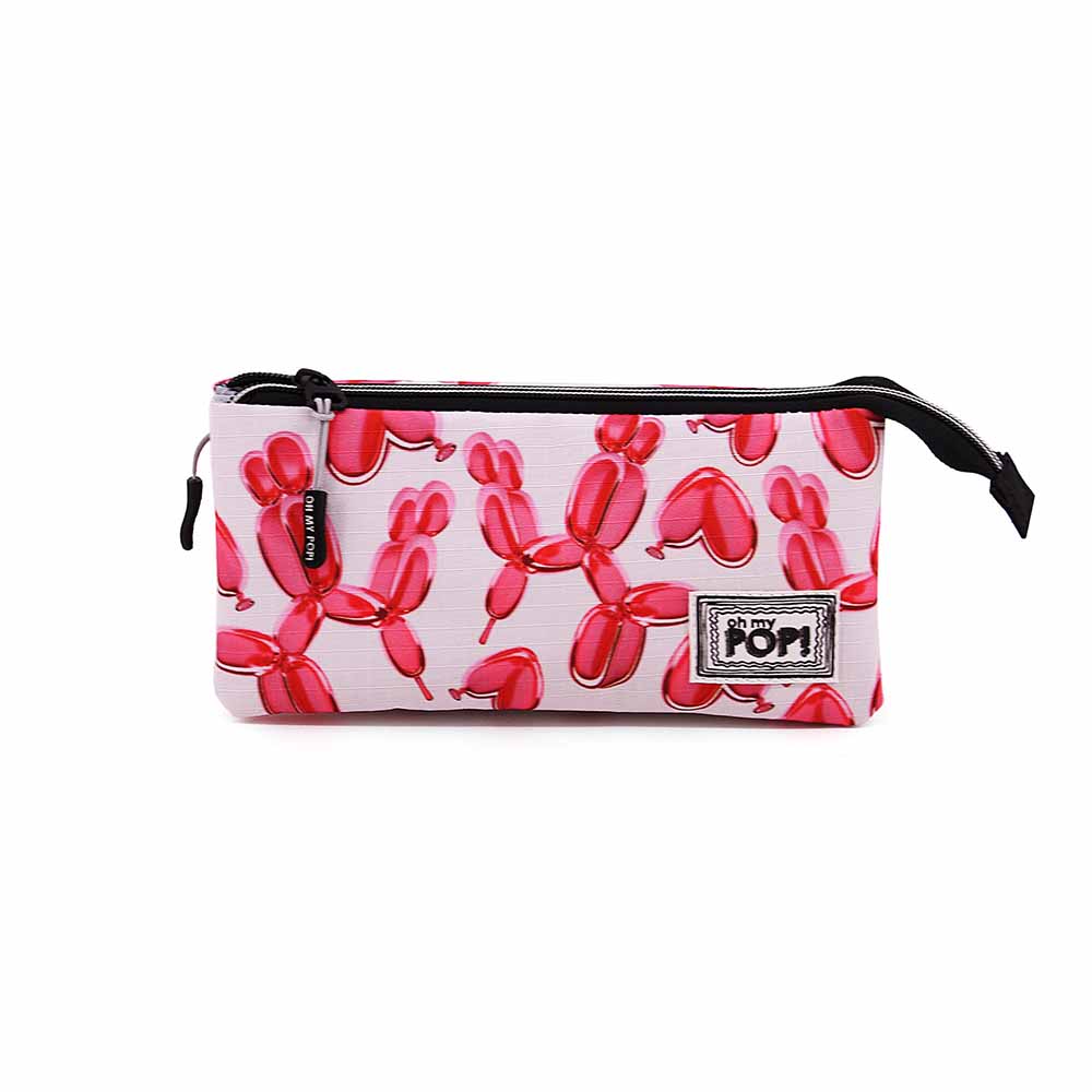 Estuche Portatodo Triple HS Oh My Pop! Globoniche