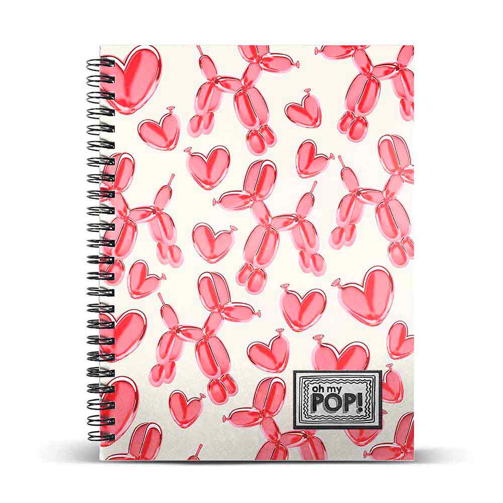 Quaderno A5 Carta a Griglia Oh My Pop! Globoniche