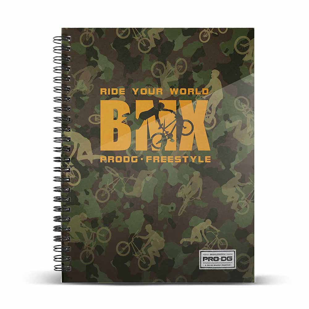 Quaderno A5 Carta a Griglia PRODG Bikeage