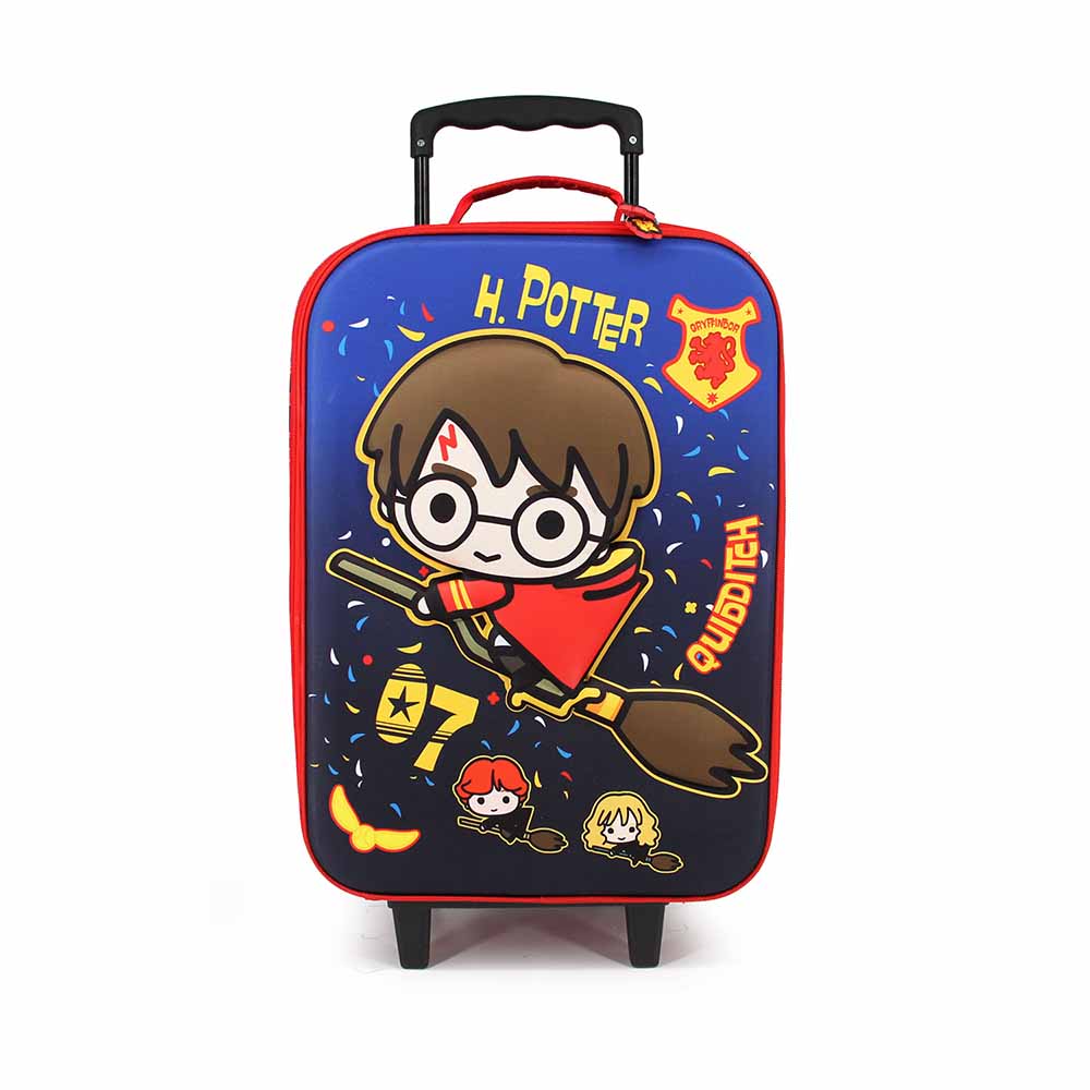 Valise Trolley Soft 3D Harry Potter Quidditch