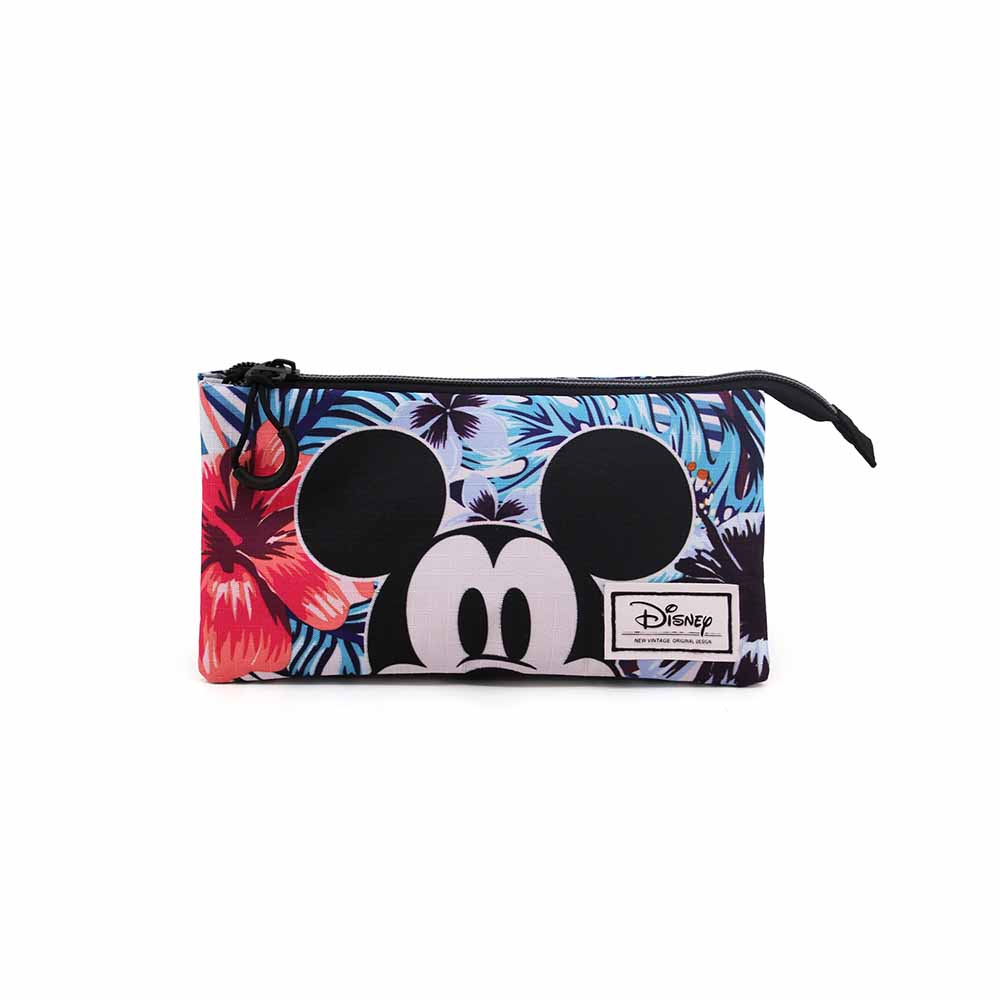 Estuche Portatodo Triple HS Mickey Mouse Eden