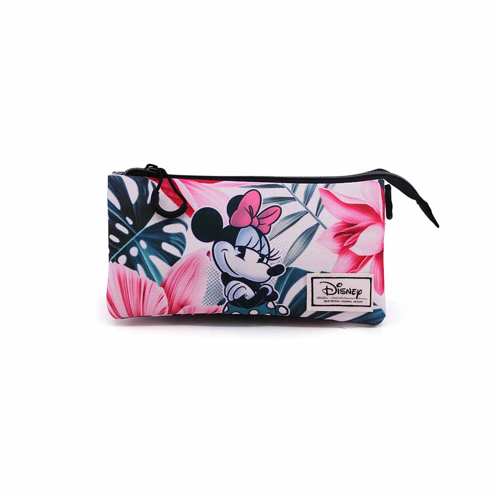 Triple Pencil Case HS Minnie Mouse Paradise