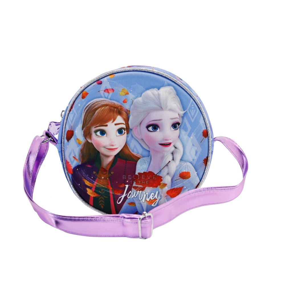 Borsa a Tracolla Rotonda 3D Frozen 2 Journey