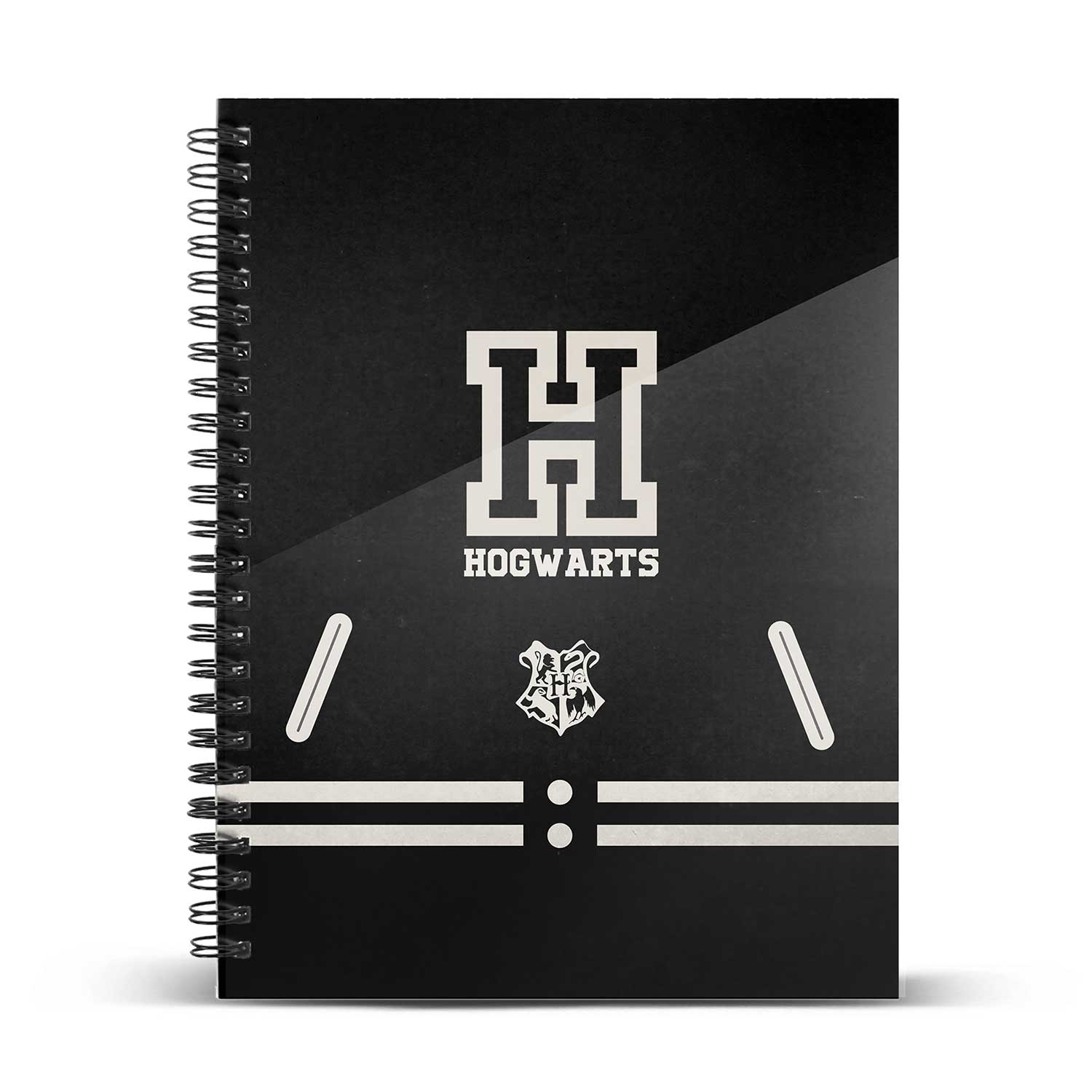 A5 Notebook Grid Paper Harry Potter School