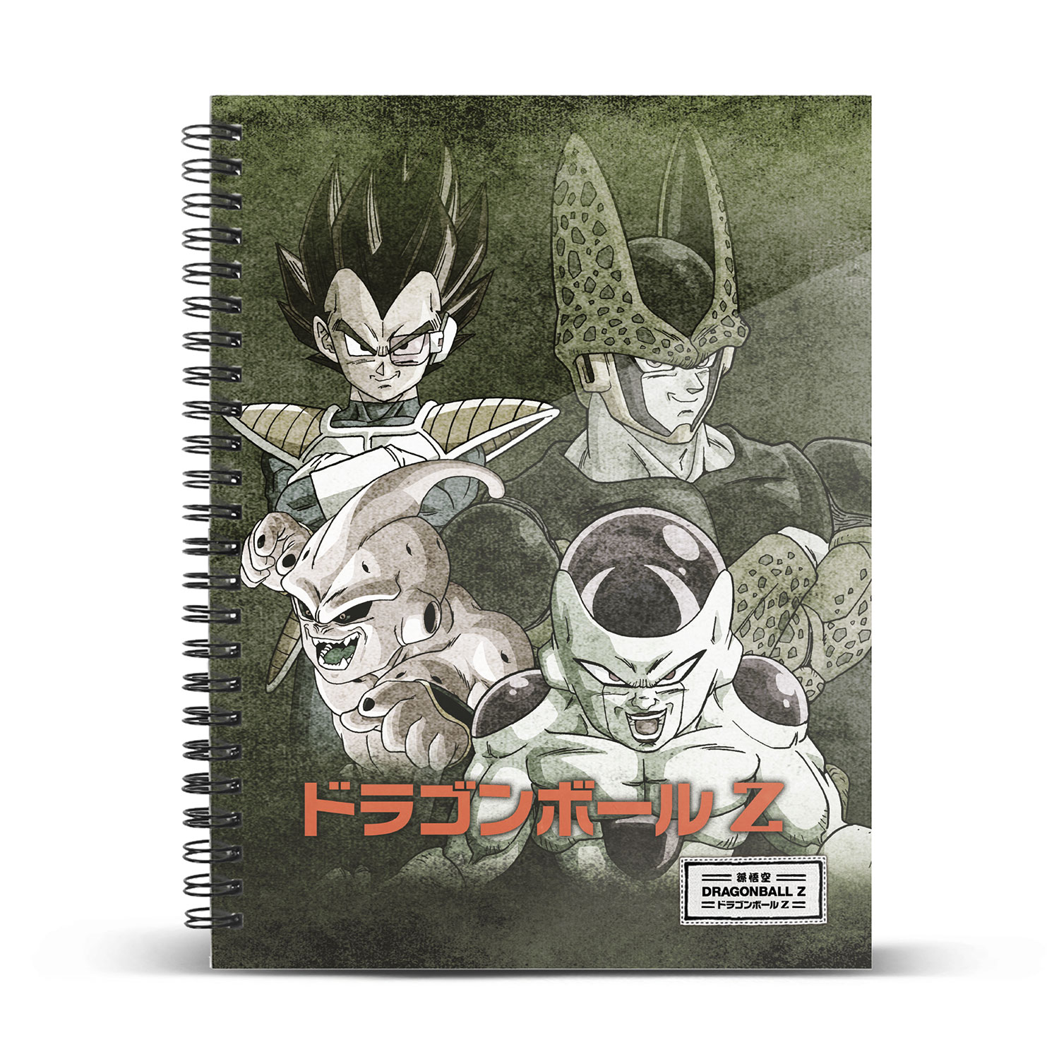 A5 Notebook Striped Paper Dragon Ball Evil