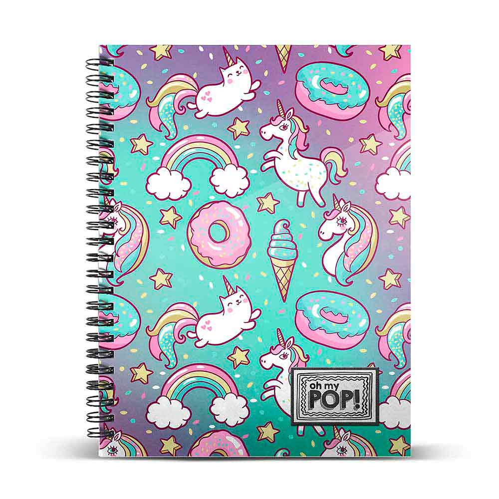 A5 Notebook Striped Paper Oh My Pop! Dream