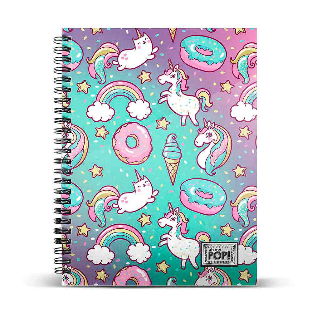 A4 Notebook Grid Paper Oh My Pop! Dream