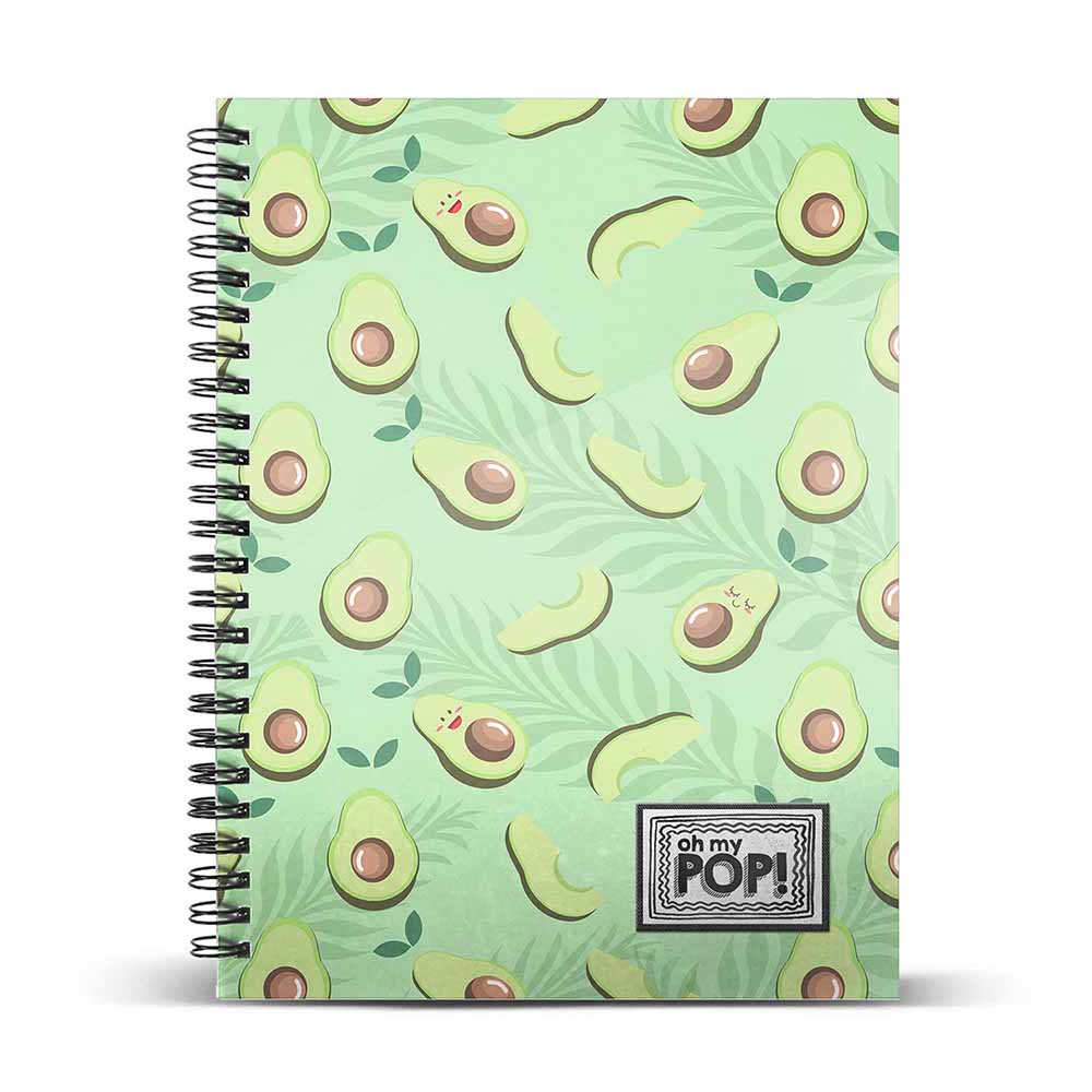 A5 Notebook Grid Paper Oh My Pop! Awacate