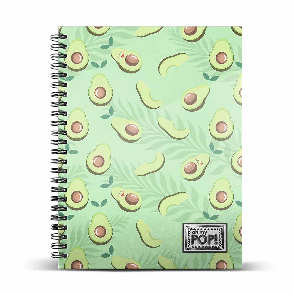 A4 Notebook Striped Paper Oh My Pop! Awacate