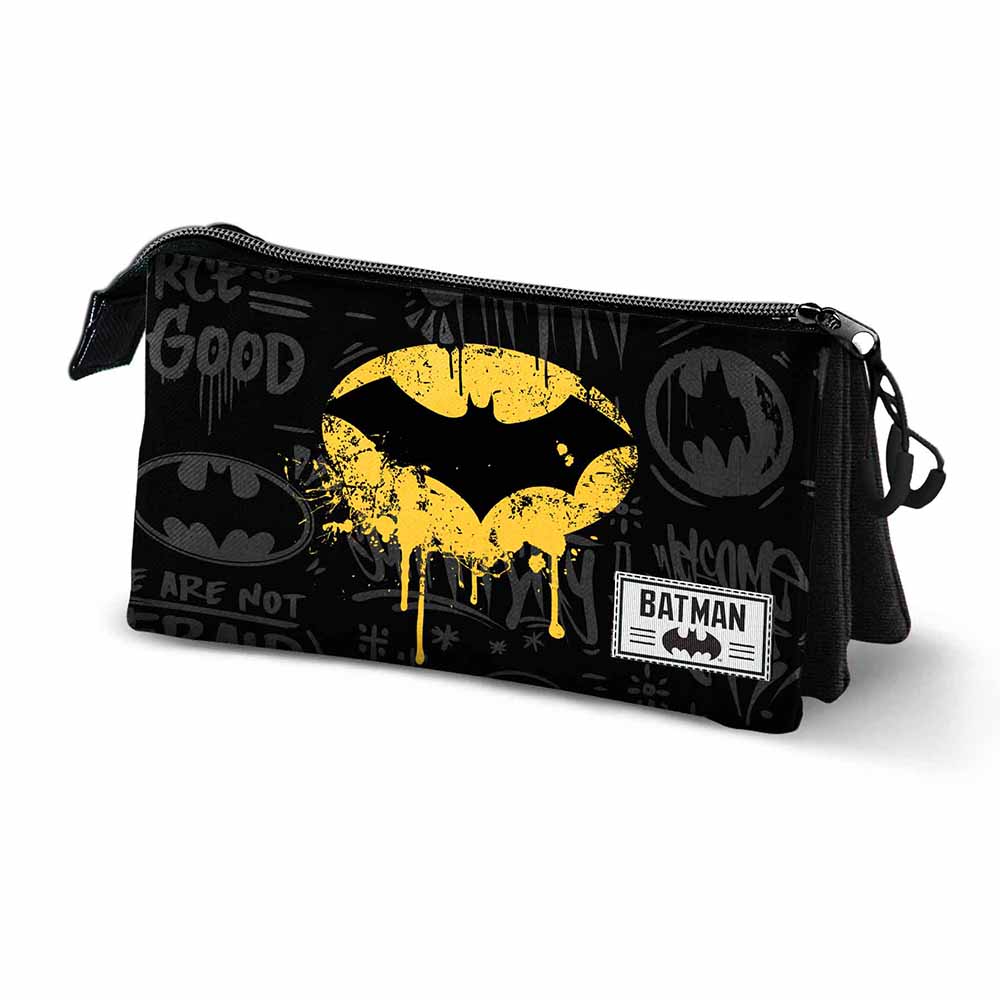 Triple Pencil Case HS Batman Shadow