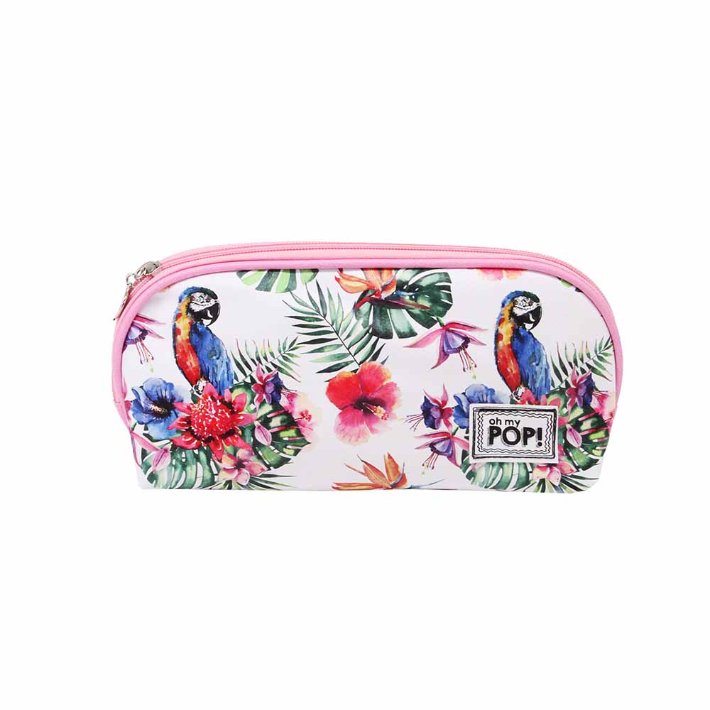 Small Jelly Toiletry Bag Oh My Pop! Parrot