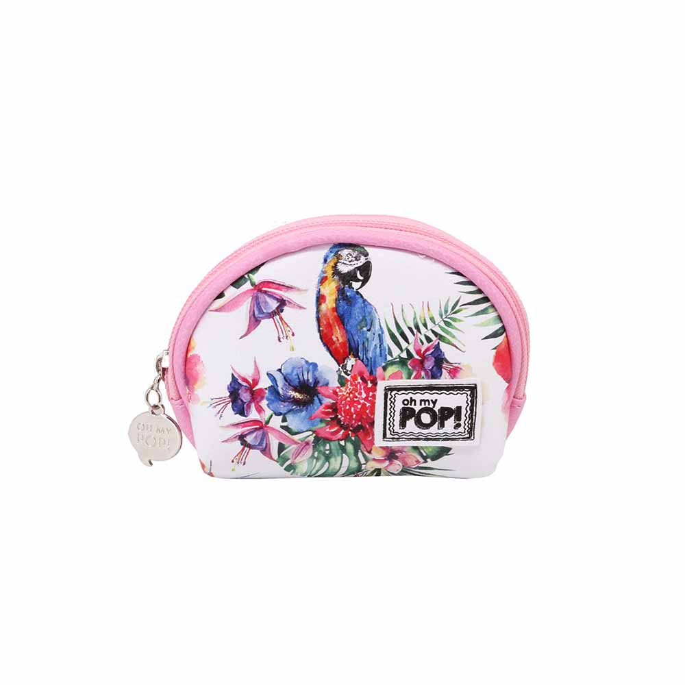 Oval Coin Purse Oh My Pop! Parrot