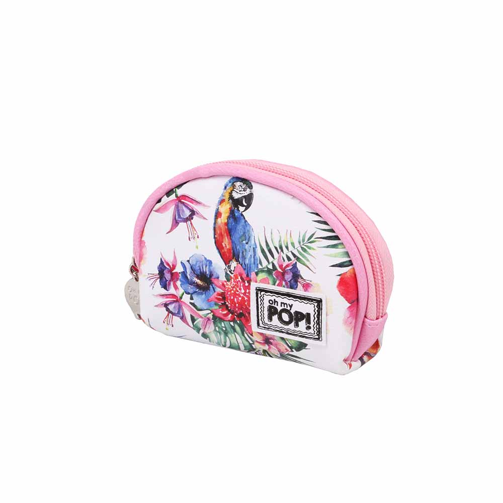 Oval Coin Purse Oh My Pop! Parrot