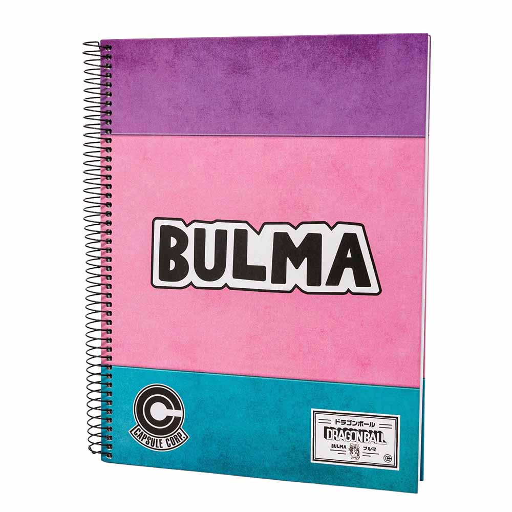 A4 Notebook Grid Paper Dragon Ball Bulma