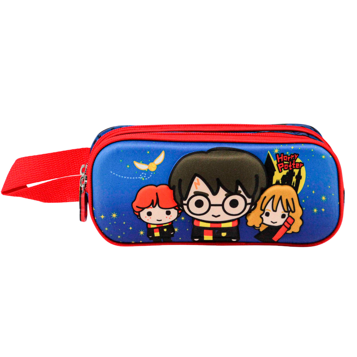 3D Double Pencil Case Harry Potter Castle