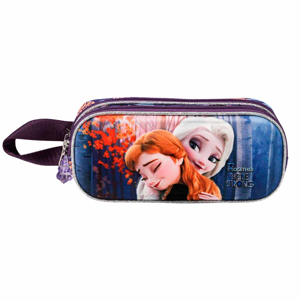 3D Double Pencil Case Frozen 2 Strong