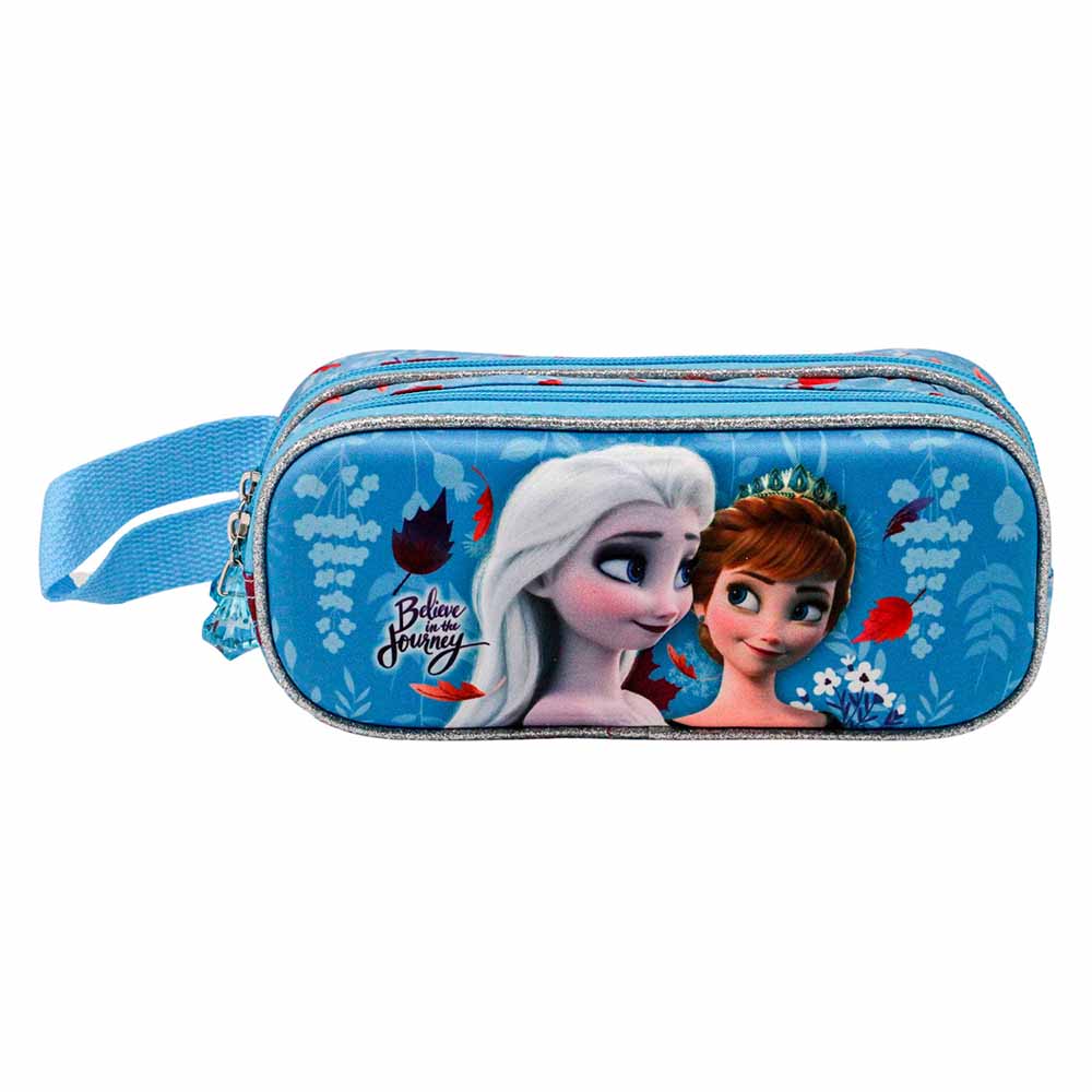 3D Double Pencil Case Frozen 2 Look